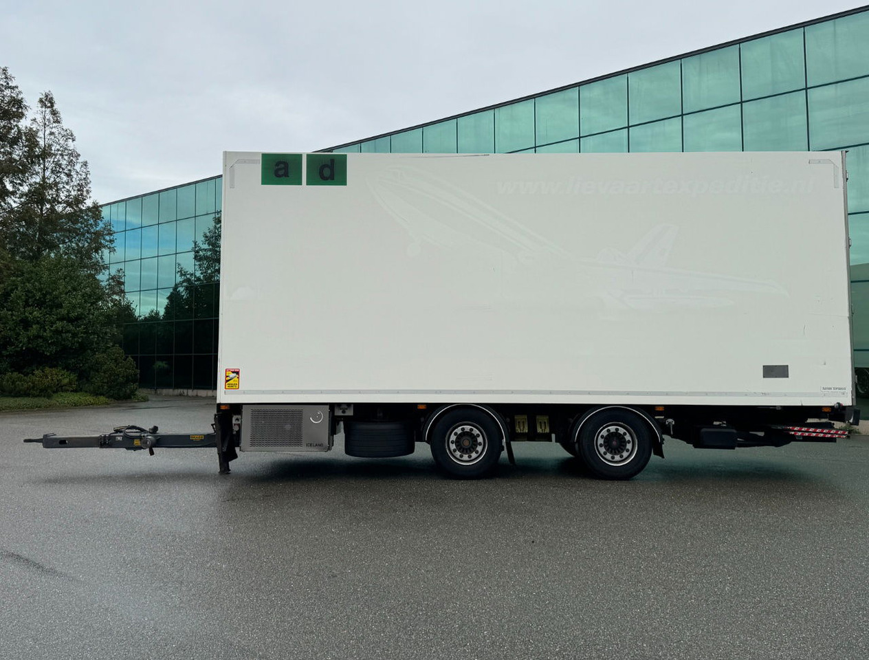 DRACO MZS 218 Wipkar 750 x 250 x 290 CM Inside Tail Lift 2021 TRS Iceland TOP Condition NL Trailertrailer - Skåpsläp: bild 2 DRACO MZS 218 Wipkar 750 x 250 x 290 CM Inside Tail Lift 2021 TRS Iceland TOP Condition NL Trailertrailer - Skåpsläp: bild 2