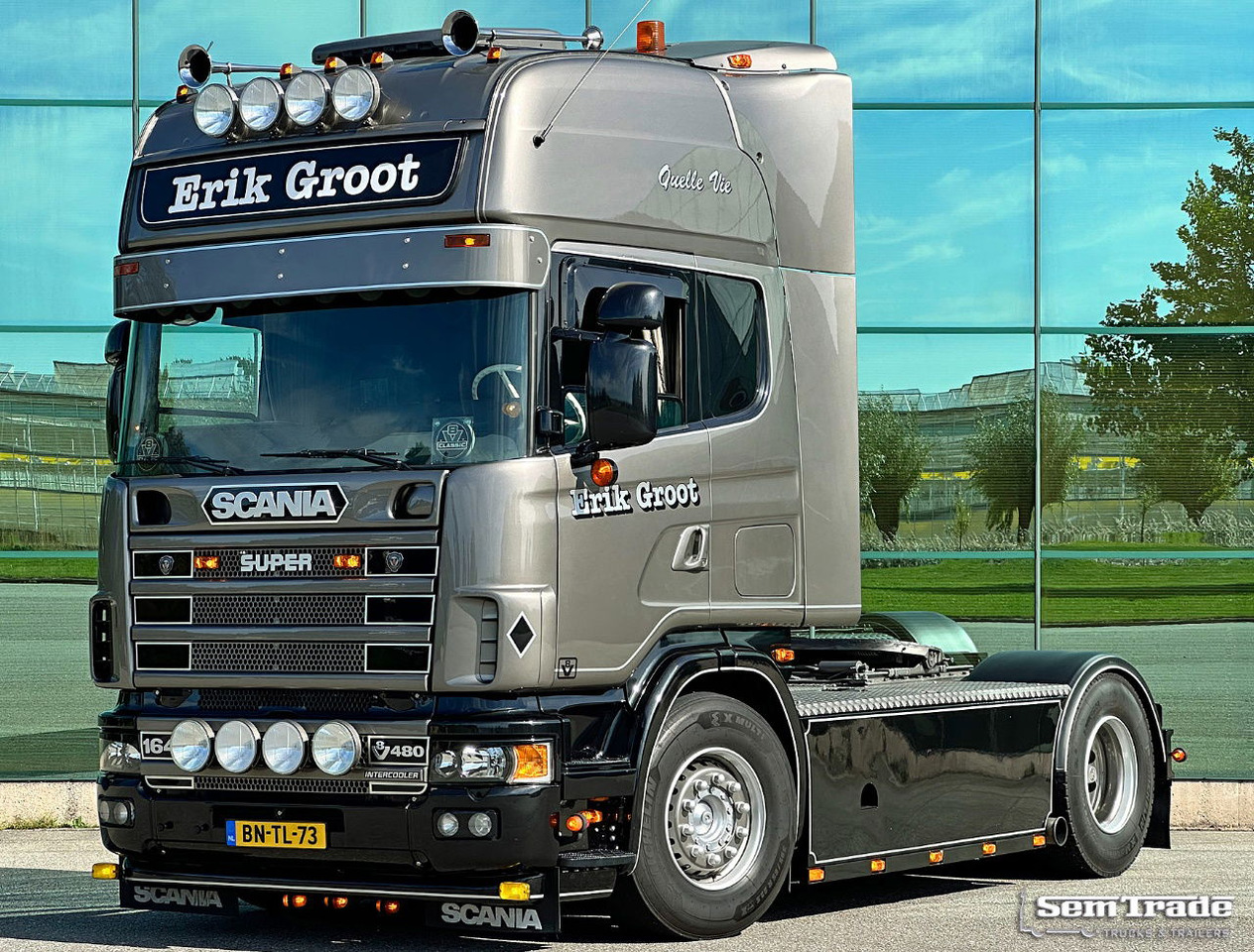 Scania R164-480 V8 Retarder Manual Gearbox Showtruck Completely Rebuild Unique Condition - Dragbil: bild 1 Scania R164-480 V8 Retarder Manual Gearbox Showtruck Completely Rebuild Unique Condition - Dragbil: bild 1