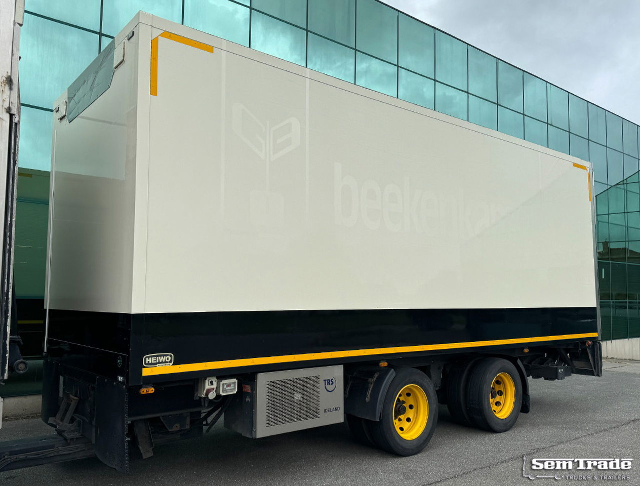 HTF Heiwo Isolated BOX TRS Cooling Tail Lift Holland-Trailer - Kylsläp: bild 1 HTF Heiwo Isolated BOX TRS Cooling Tail Lift Holland-Trailer - Kylsläp: bild 1