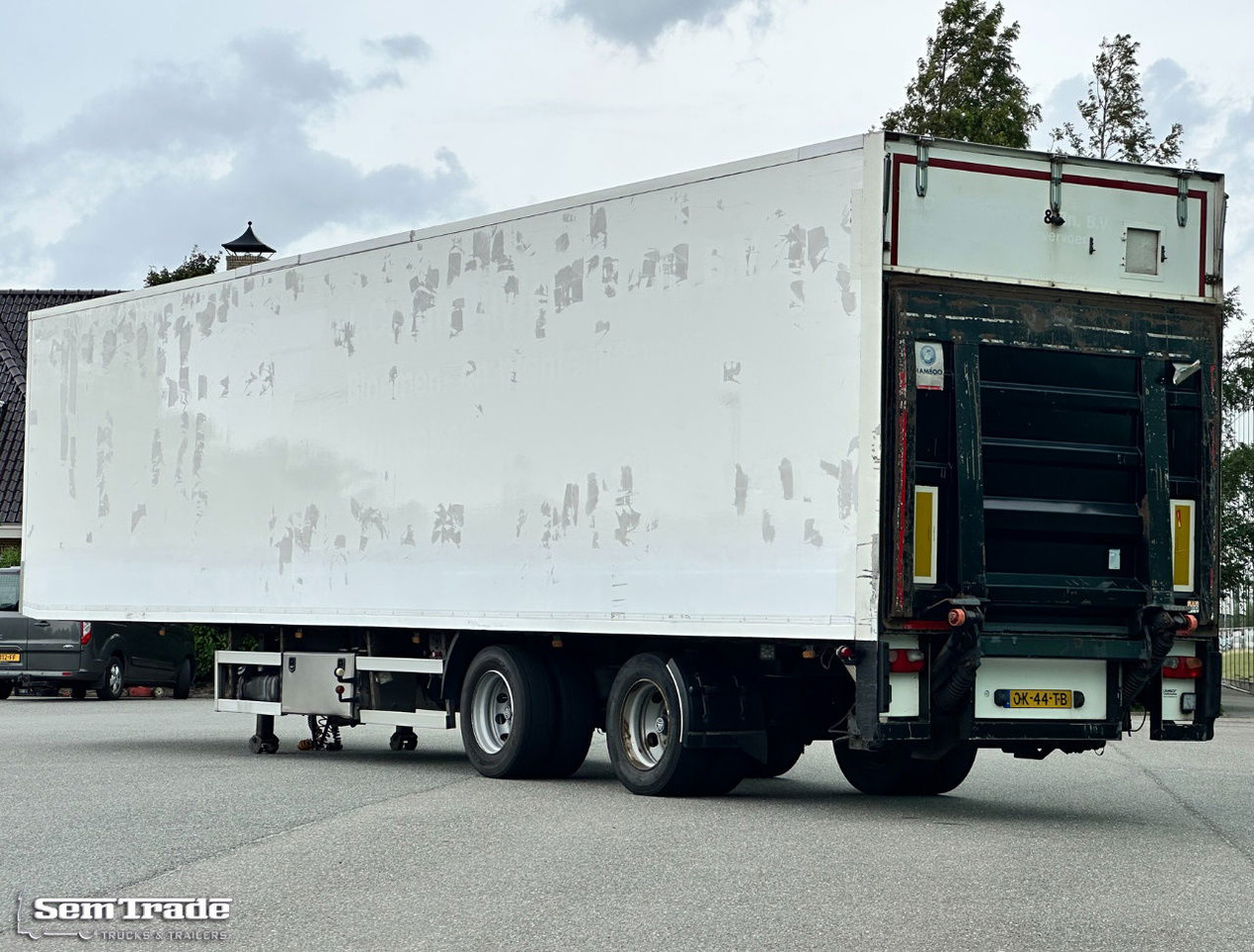 Lamboo T03 Isolated BOX + Heater Steering Axle Lift Axle Tail Lift NL-Trailer - Skåp semitrailer: bild 3 Lamboo T03 Isolated BOX + Heater Steering Axle Lift Axle Tail Lift NL-Trailer - Skåp semitrailer: bild 3