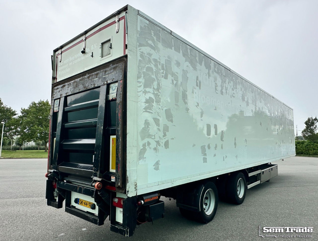 Lamboo T03 Isolated BOX + Heater Steering Axle Lift Axle Tail Lift NL-Trailer - Skåp semitrailer: bild 4 Lamboo T03 Isolated BOX + Heater Steering Axle Lift Axle Tail Lift NL-Trailer - Skåp semitrailer: bild 4