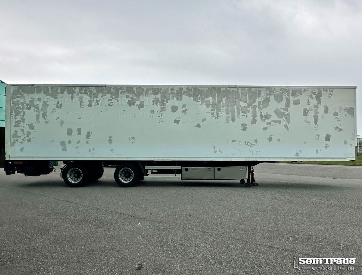 Lamboo T03 Isolated BOX + Heater Steering Axle Lift Axle Tail Lift NL-Trailer - Skåp semitrailer: bild 5 Lamboo T03 Isolated BOX + Heater Steering Axle Lift Axle Tail Lift NL-Trailer - Skåp semitrailer: bild 5