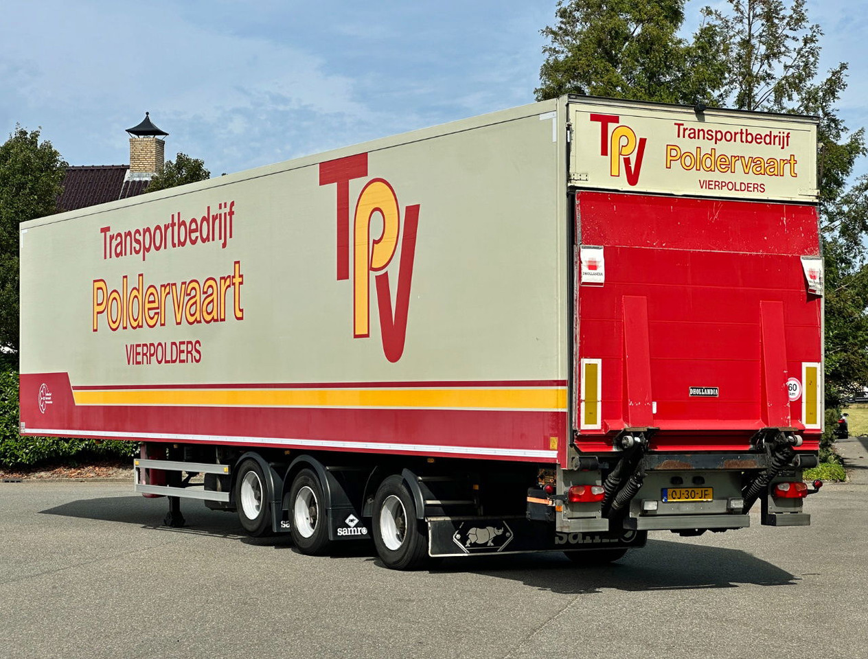 Samro 3-AS Stuuras 3 Tons Achtersluitklep - Kyl/ Frys semitrailer: bild 3 Samro 3-AS Stuuras 3 Tons Achtersluitklep - Kyl/ Frys semitrailer: bild 3