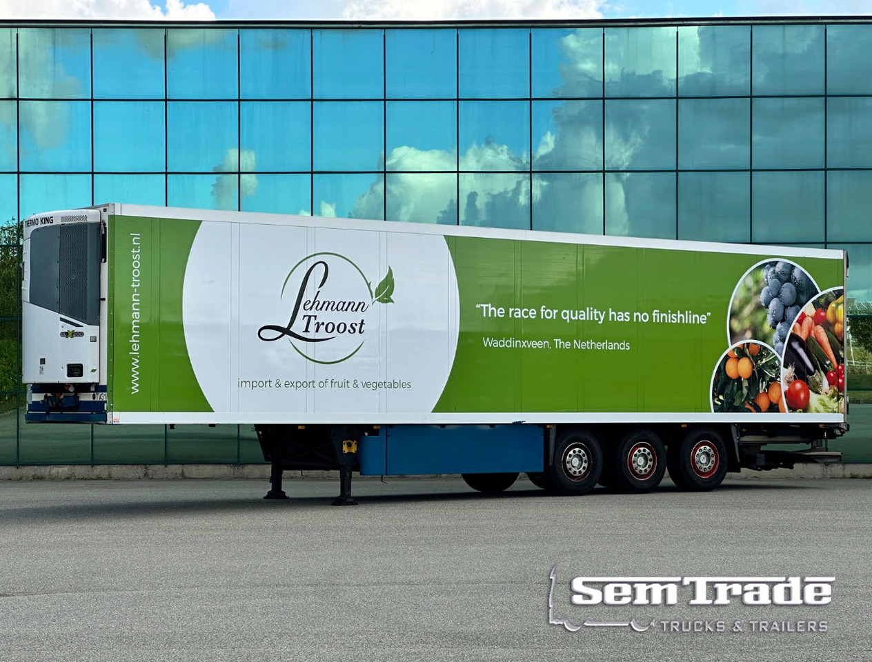 Schmitz Cargobull SKO 24 Thermo King SLX 200 Only 3645 Engine Hours 2X Lift Axle Flowerwide 270 CM High Inside Tail Lift NL-Trailer - Kyl/ Frys semitrailer: bild 1 Schmitz Cargobull SKO 24 Thermo King SLX 200 Only 3645 Engine Hours 2X Lift Axle Flowerwide 270 CM High Inside Tail Lift NL-Trailer - Kyl/ Frys semitrailer: bild 1