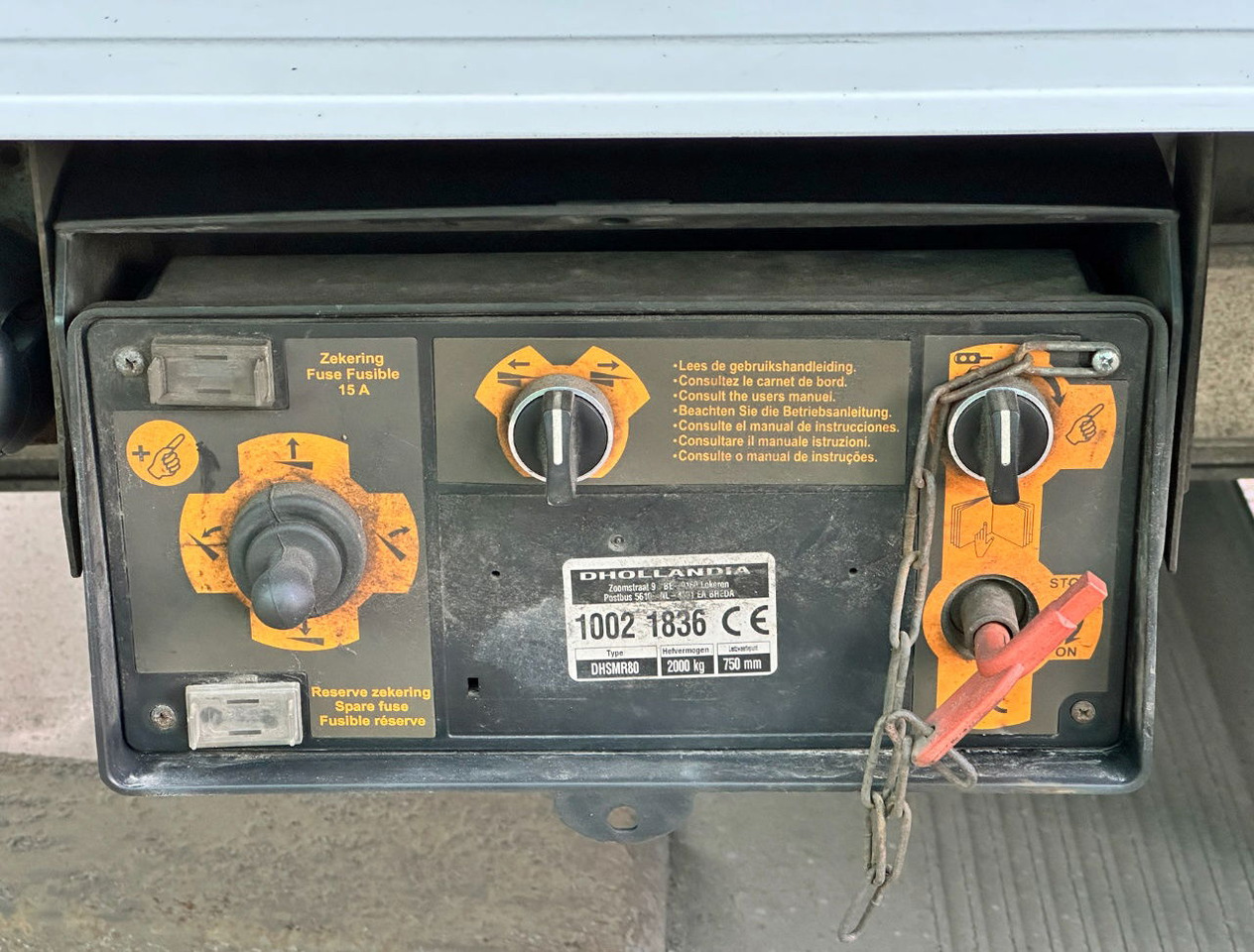 Kyl/ Frys semitrailer Schmitz Cargobull SKO 24 Thermo King SLX 200 Only 3645 Engine Hours 2X Lift Axle Flowerwide 270 CM High Inside Tail Lift NL-Trailer: bild 23 Kyl/ Frys semitrailer Schmitz Cargobull SKO 24 Thermo King SLX 200 Only 3645 Engine Hours 2X Lift Axle Flowerwide 270 CM High Inside Tail Lift NL-Trailer: bild 23