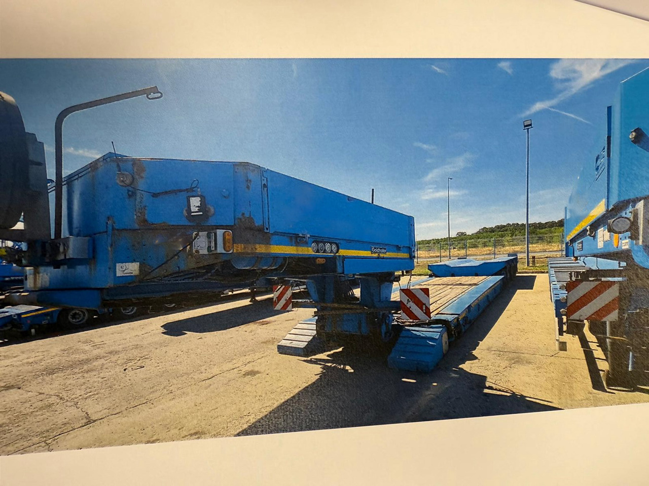 Golfhofer STZ-VKL 3-34/80A with Extension beam´s - Låg lastare trailer: bild 1 Golfhofer STZ-VKL 3-34/80A with Extension beam´s - Låg lastare trailer: bild 1