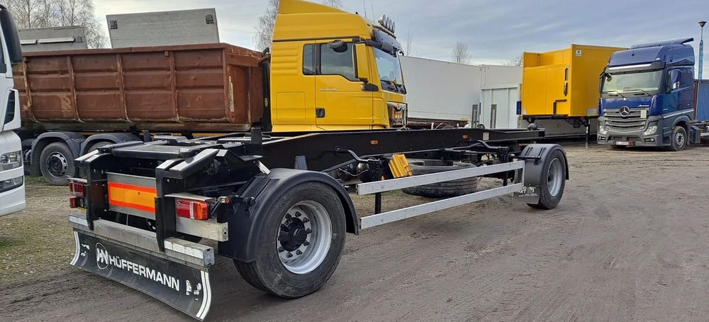 Huffermann Przyczepa na wózku HAR 1870 do hakowca - Lastväxlarsläp/ Liftdumpersläp: bild 3 Huffermann Przyczepa na wózku HAR 1870 do hakowca - Lastväxlarsläp/ Liftdumpersläp: bild 3