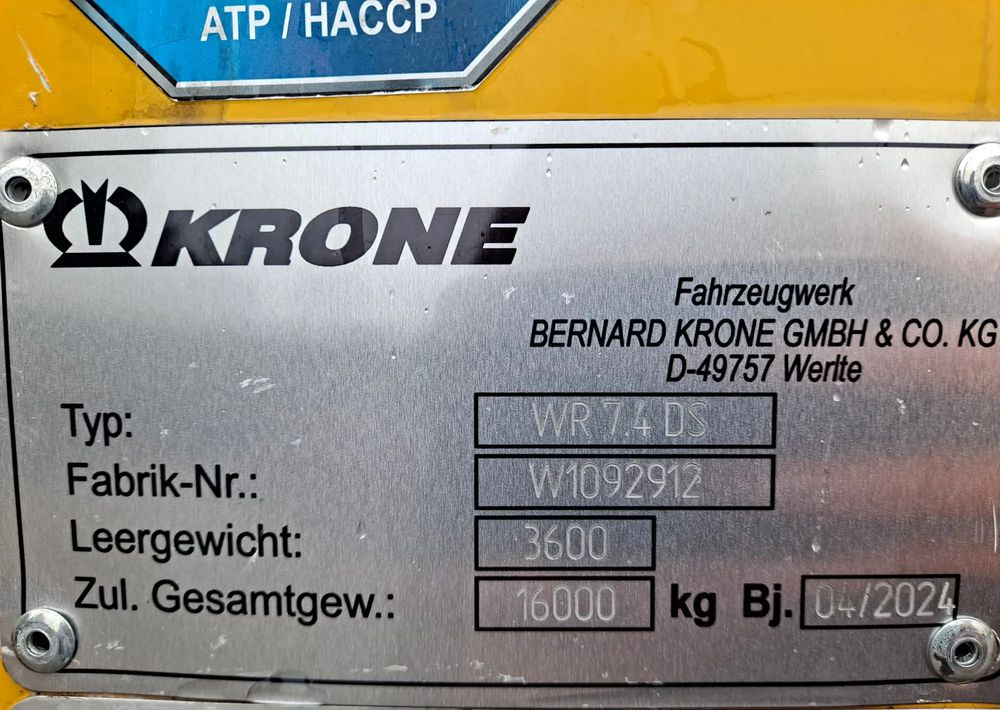 Skåp växelflak Krone Kontener Chłodnia BDF Izoterma NOWA: bild 6 Skåp växelflak Krone Kontener Chłodnia BDF Izoterma NOWA: bild 6
