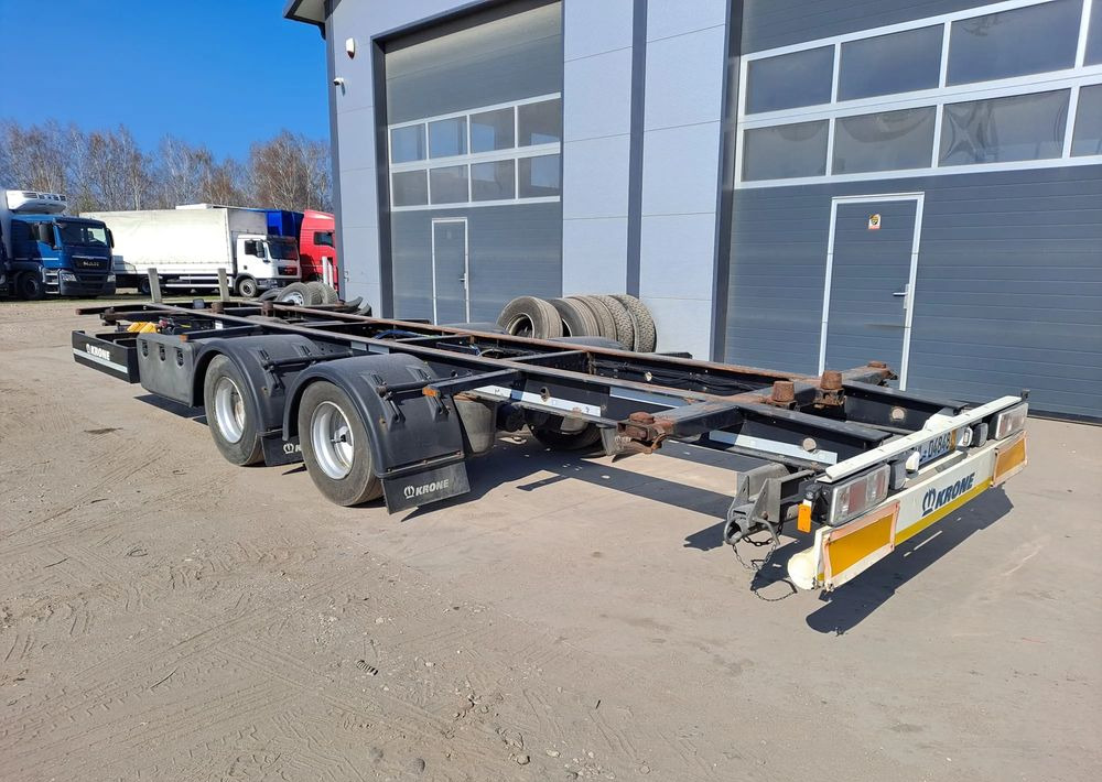 Krone Przyczepa Tandem - Containersläp/ Växelflaksläp: bild 1 Krone Przyczepa Tandem - Containersläp/ Växelflaksläp: bild 1