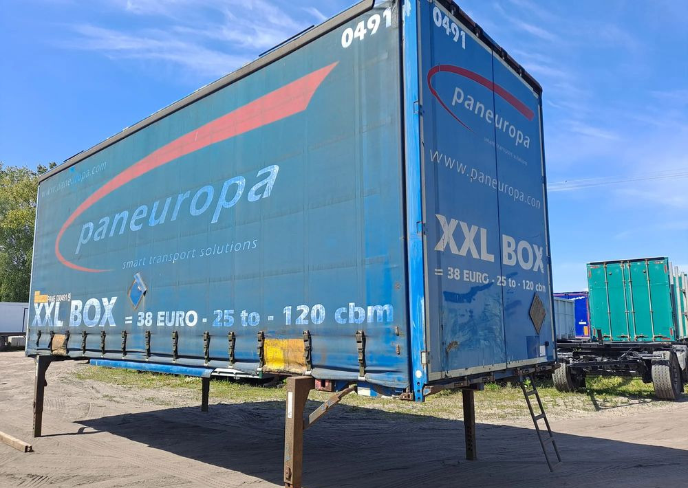 Krone Zabudowa Jumbo Firana BDF 7.70 m - Kapell växelflak: bild 3 Krone Zabudowa Jumbo Firana BDF 7.70 m - Kapell växelflak: bild 3