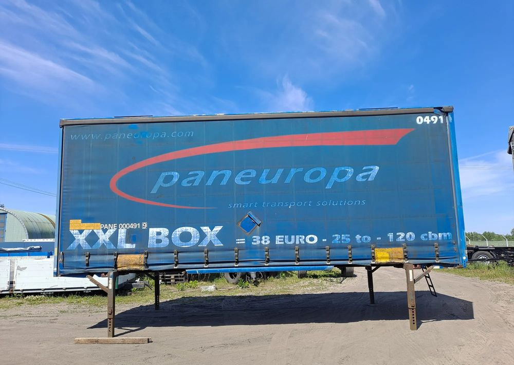 Krone Zabudowa Jumbo Firana BDF 7.70 m - Kapell växelflak: bild 1 Krone Zabudowa Jumbo Firana BDF 7.70 m - Kapell växelflak: bild 1