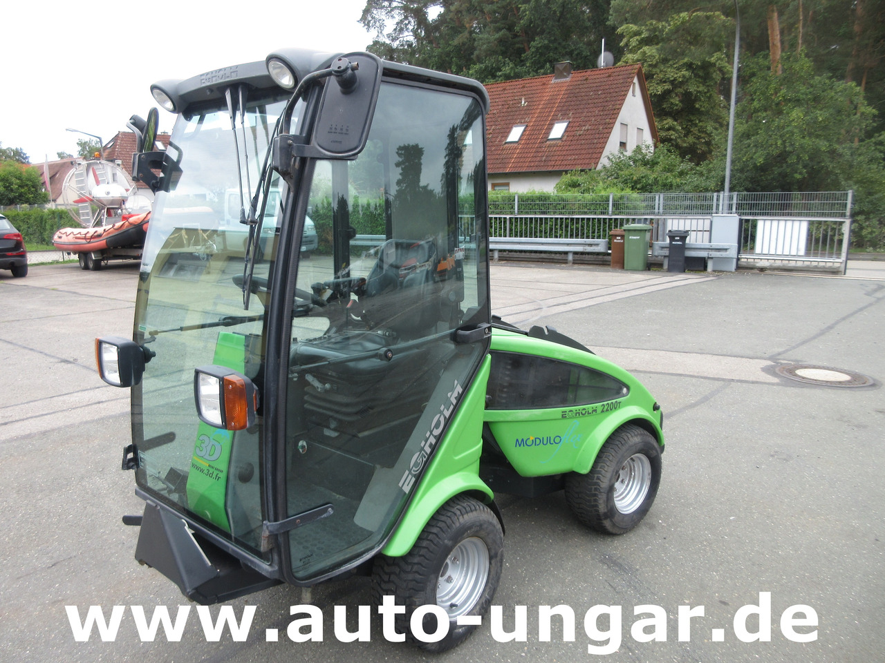 Egholm 2200 T Moduloflex 4x4 Knicklenkung Baujahr 2009 Daihatsu DM950 Diesel - Kommunaltraktor: bild 3 Egholm 2200 T Moduloflex 4x4 Knicklenkung Baujahr 2009 Daihatsu DM950 Diesel - Kommunaltraktor: bild 3