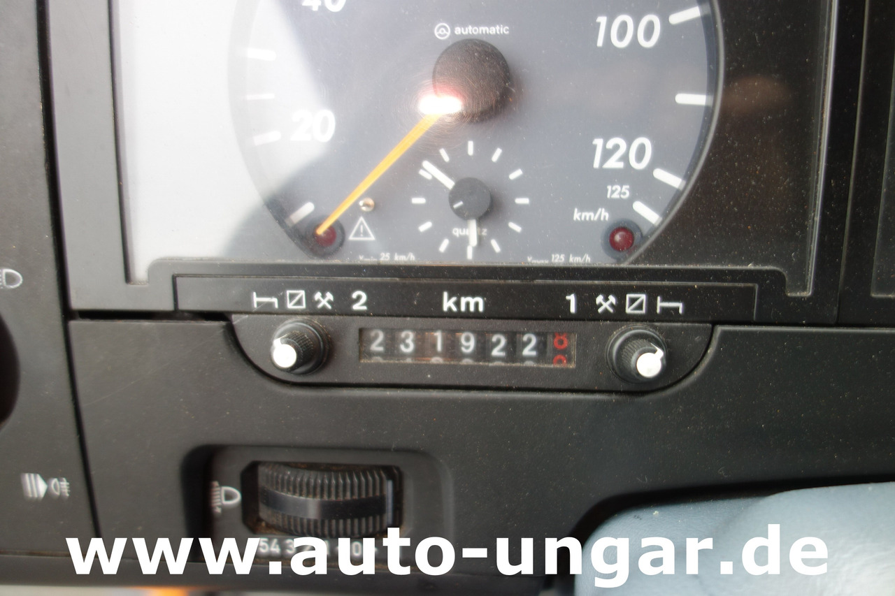 Transportbil med tippflak MERCEDES-BENZ 614 D Vario Kipper DOKA Plane °961 Winterdienst: bild 12