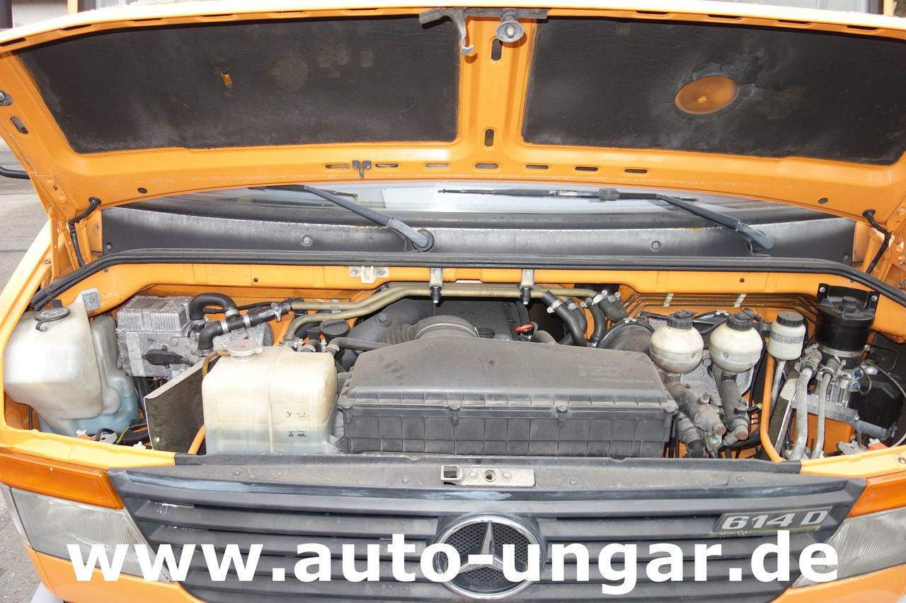 Transportbil med tippflak MERCEDES-BENZ 614 D Vario Kipper DOKA Plane °961 Winterdienst: bild 18