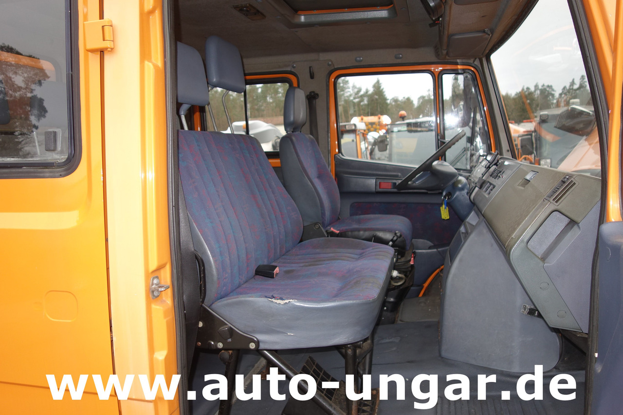 Transportbil med tippflak MERCEDES-BENZ 614 D Vario Kipper DOKA Plane °961 Winterdienst: bild 19