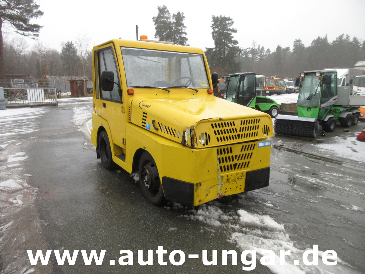 MULAG Comet 6D Baujahr 2015 Gepäckschlepper Pushback Deutz Diesel - Bagagetraktor: bild 1 MULAG Comet 6D Baujahr 2015 Gepäckschlepper Pushback Deutz Diesel - Bagagetraktor: bild 1