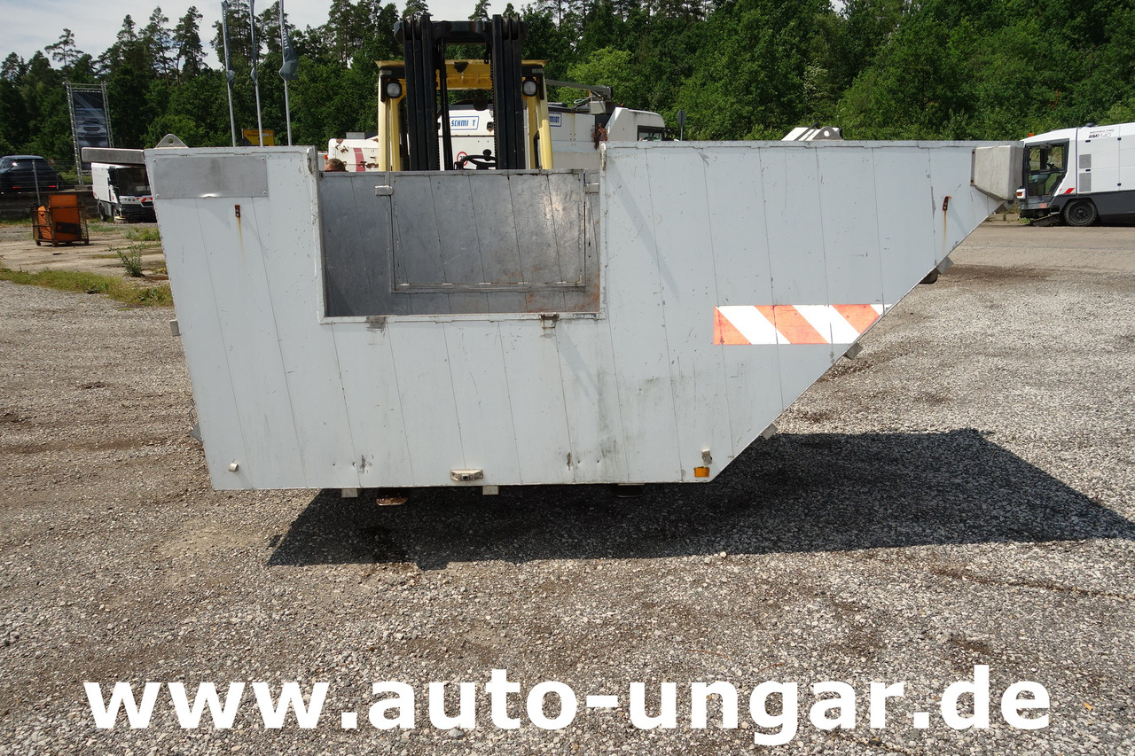 Provence Benne Alumulde 5m³ Müllaufbau aus Alu mit seitlicher Klappe - Växelflak - sopbil: bild 1 Provence Benne Alumulde 5m³ Müllaufbau aus Alu mit seitlicher Klappe - Växelflak - sopbil: bild 1