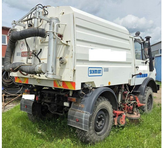 Mercedes-Benz Unimog 1400 +Schmidt SK320 - Byggmaskiner: bild 3 Mercedes-Benz Unimog 1400 +Schmidt SK320 - Byggmaskiner: bild 3