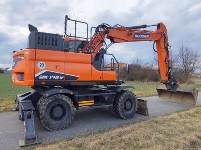 Doosan 18.6t DX170 W-7 (DEVELON) - Grävmaskin på däck: bild 2 Doosan 18.6t DX170 W-7 (DEVELON) - Grävmaskin på däck: bild 2