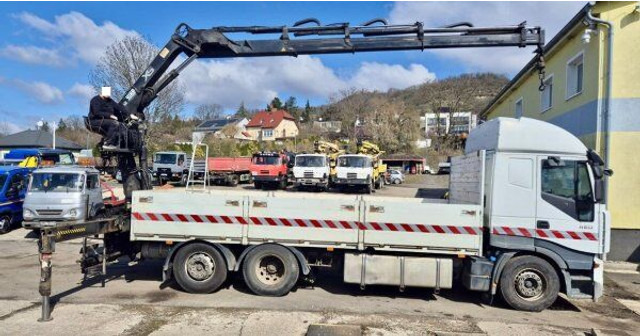 Iveco Stralis 420 - Flakbil, Kranbil: bild 3 Iveco Stralis 420 - Flakbil, Kranbil: bild 3