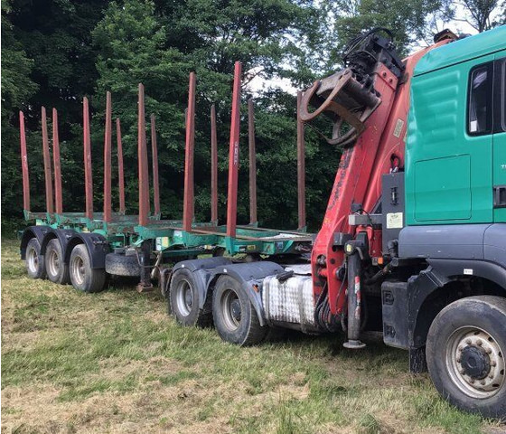 MAN TGA 33.480 - Timmerbil, Kranbil: bild 4 MAN TGA 33.480 - Timmerbil, Kranbil: bild 4