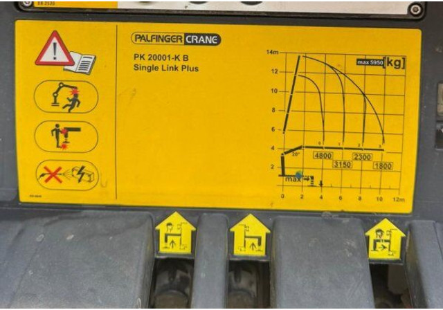 Mercedes-Benz Antos 2535 - Flakbil, Kranbil: bild 5 Mercedes-Benz Antos 2535 - Flakbil, Kranbil: bild 5