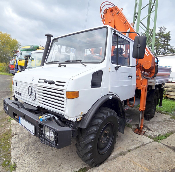 Mercedes-Benz UNIMOG 427.11 +12m! - Tippbil lastbil, Kranbil: bild 4 Mercedes-Benz UNIMOG 427.11 +12m! - Tippbil lastbil, Kranbil: bild 4