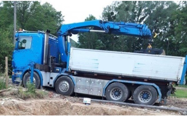 Scania 8x4 bord. R500 +23m crane - Tippbil lastbil, Kranbil: bild 5 Scania 8x4 bord. R500 +23m crane - Tippbil lastbil, Kranbil: bild 5