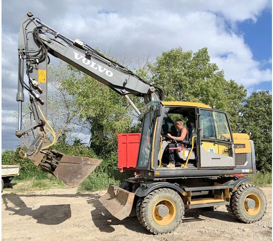 Volvo EW 140D (17t) - Grävmaskin på däck: bild 3 Volvo EW 140D (17t) - Grävmaskin på däck: bild 3