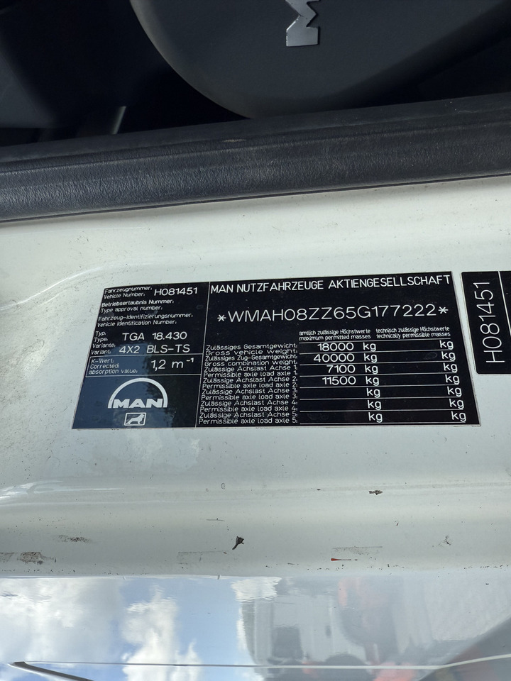 MAN TGA 18.430 Kran Palfinger 16502 Jib 26.5 Meter - Dragbil: bild 5 MAN TGA 18.430 Kran Palfinger 16502 Jib 26.5 Meter - Dragbil: bild 5