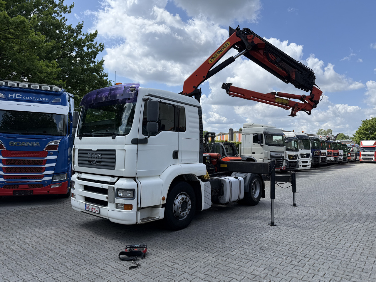 MAN TGA 18.430 Kran Palfinger 16502 Jib 26.5 Meter - Dragbil: bild 1 MAN TGA 18.430 Kran Palfinger 16502 Jib 26.5 Meter - Dragbil: bild 1