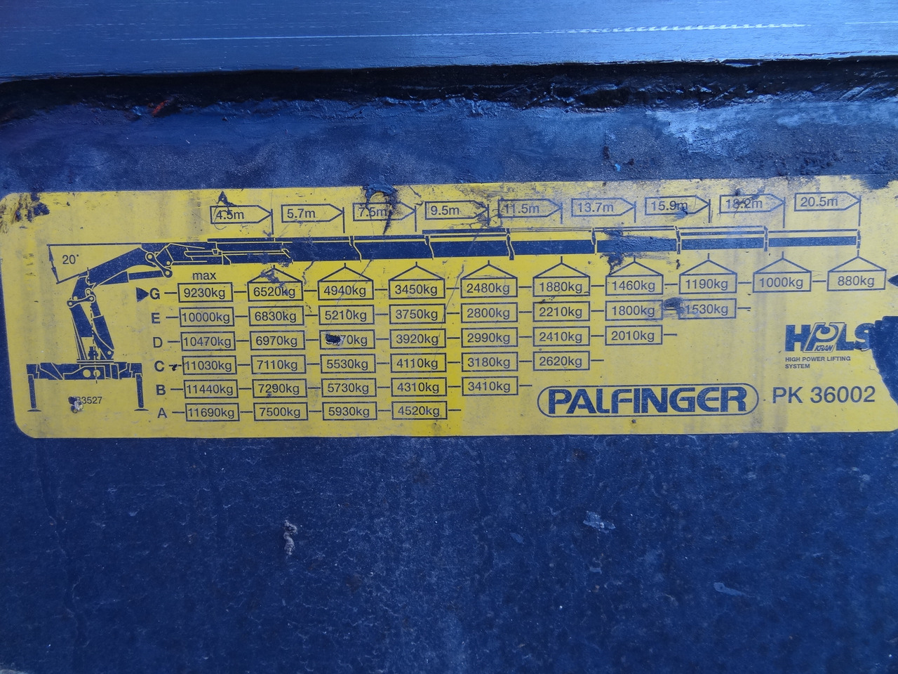 Iveco EuroTrakker 260E31 6X4 Palfinger 36002 - Kranbil, Flakbil: bild 4 Iveco EuroTrakker 260E31 6X4 Palfinger 36002 - Kranbil, Flakbil: bild 4