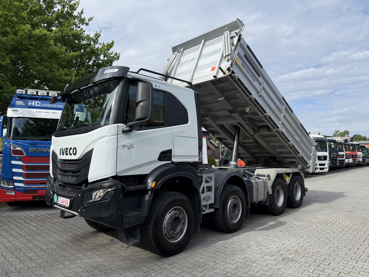 Iveco T-Way 510 / AT410T51 8X4 Meiller - Tippbil lastbil: bild 1 Iveco T-Way 510 / AT410T51 8X4 Meiller - Tippbil lastbil: bild 1