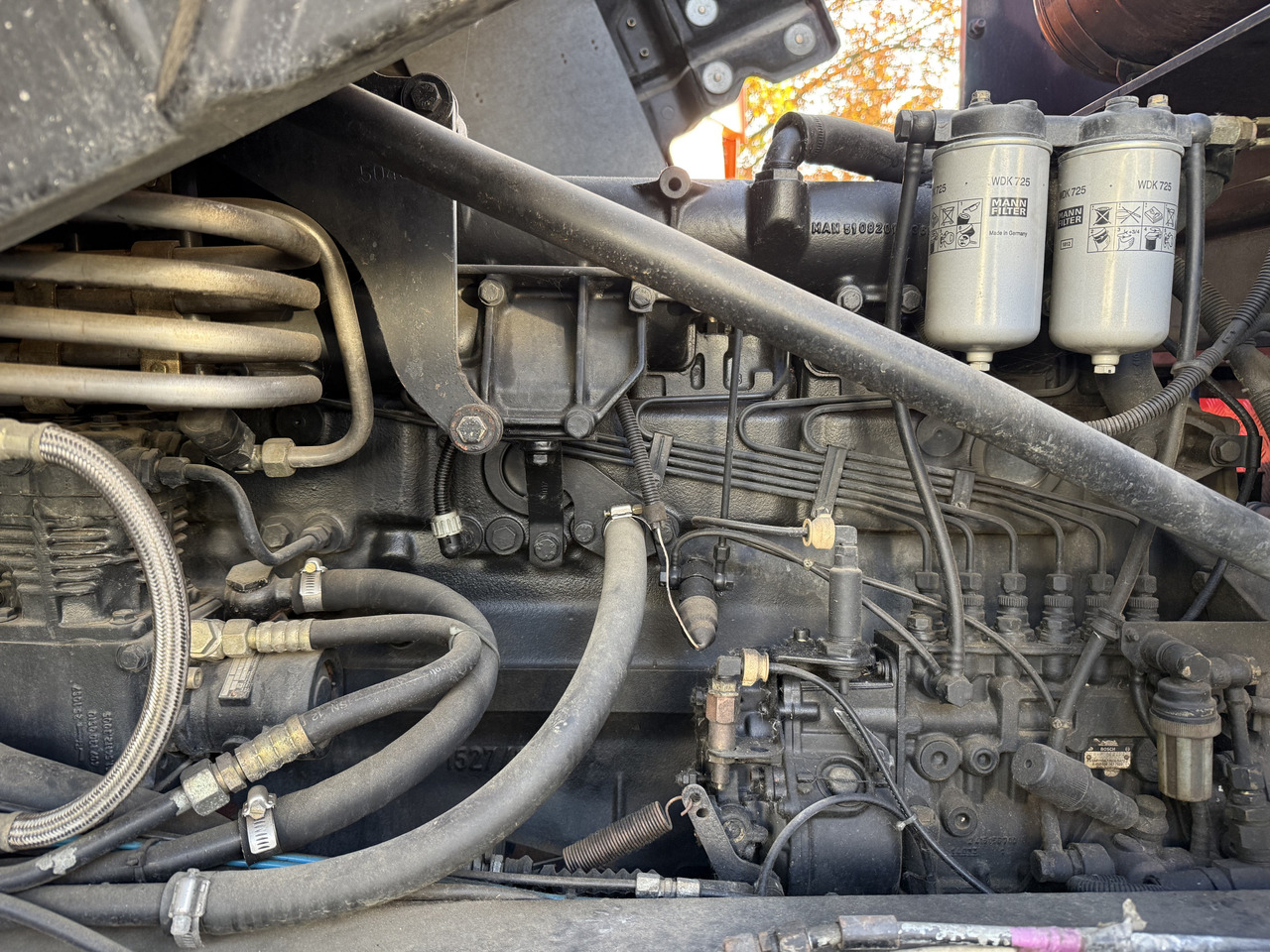 MAN F90 16.242 4X4 / Feuerwehr - Chassi lastbil: bild 4 MAN F90 16.242 4X4 / Feuerwehr - Chassi lastbil: bild 4