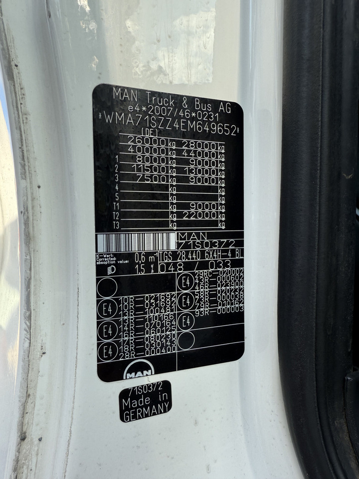 MAN TGS 28.440 6X4H-4 Atlas 290 bis 24 Meter - Flakbil, Kranbil: bild 5 MAN TGS 28.440 6X4H-4 Atlas 290 bis 24 Meter - Flakbil, Kranbil: bild 5