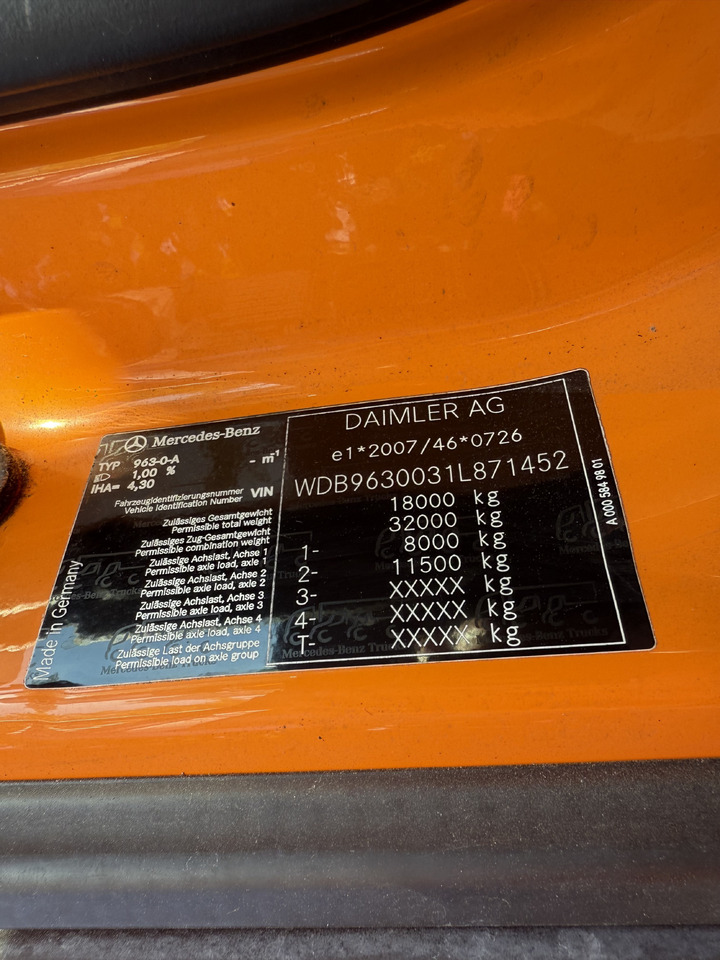 Mercedes-Benz Actros 1827 Kran Palfinger PK 9002 - Kapellbil, Kranbil: bild 3 Mercedes-Benz Actros 1827 Kran Palfinger PK 9002 - Kapellbil, Kranbil: bild 3