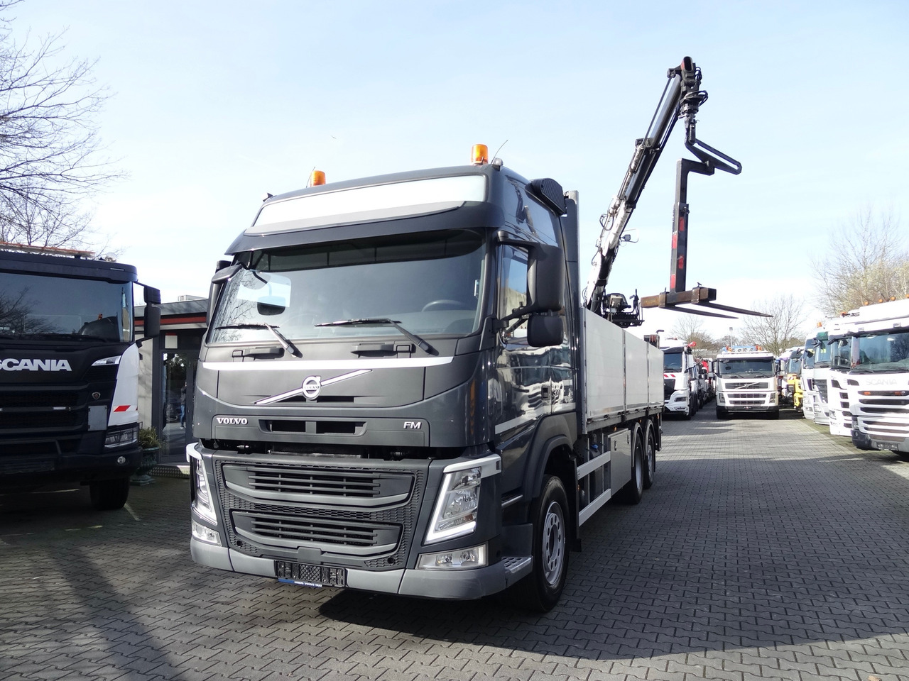 Volvo FM370 6X2*4 Kennis K14 Kran - Flakbil, Kranbil: bild 2 Volvo FM370 6X2*4 Kennis K14 Kran - Flakbil, Kranbil: bild 2