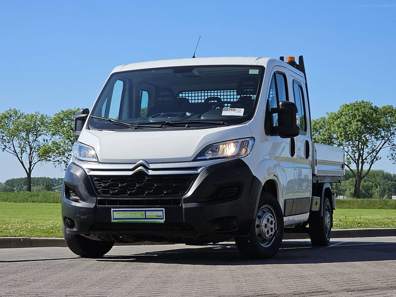 Citroën Jumper 2.0 DC 6pers EURO6 - Transportbil med flak: bild 1 Citroën Jumper 2.0 DC 6pers EURO6 - Transportbil med flak: bild 1