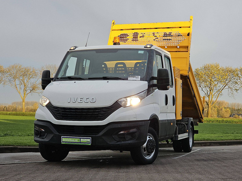 Iveco Daily 35C14 DUB.CAB Kipper Kist! - Transportbil med tippflak: bild 1 Iveco Daily 35C14 DUB.CAB Kipper Kist! - Transportbil med tippflak: bild 1