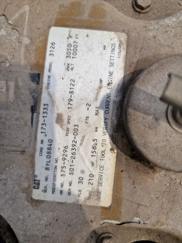 Caterpillar 3126B Engine (Industrial) - Motor för Industrimaskin: bild 2 Caterpillar 3126B Engine (Industrial) - Motor för Industrimaskin: bild 2