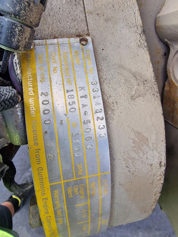 Cummins KTA-50G3 Engine (Plant) - Motor för Byggmaskiner: bild 2 Cummins KTA-50G3 Engine (Plant) - Motor för Byggmaskiner: bild 2