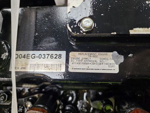 Mitsubishi D04EG-TA Engine (Plant) - Motor för Byggmaskiner: bild 2 Mitsubishi D04EG-TA Engine (Plant) - Motor för Byggmaskiner: bild 2