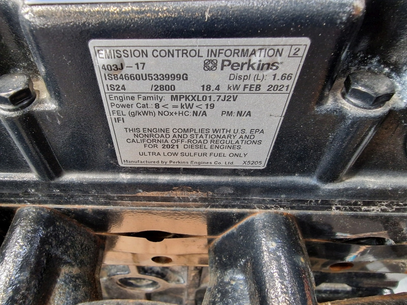 Ny Motor för Byggmaskiner Perkins 403J-17 Engine (JCB Plant): bild 11
