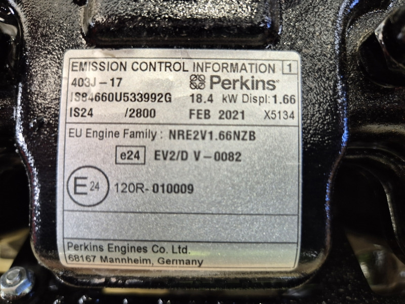Perkins 403J-17 Engine (JCB Plant) - Motor för Byggmaskiner: bild 2 Perkins 403J-17 Engine (JCB Plant) - Motor för Byggmaskiner: bild 2