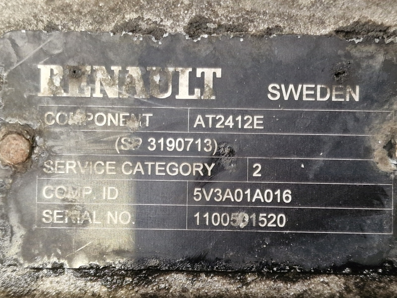 Volvo AT2412E Gearbox - Växellåda: bild 2 Volvo AT2412E Gearbox - Växellåda: bild 2