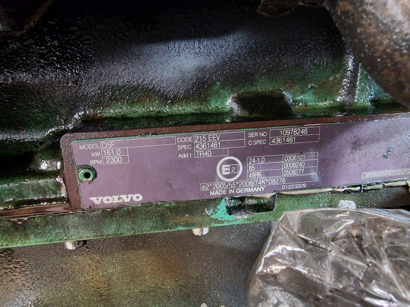 Motor för Lastbil Volvo D5F 215EEV Engine (Truck): bild 11