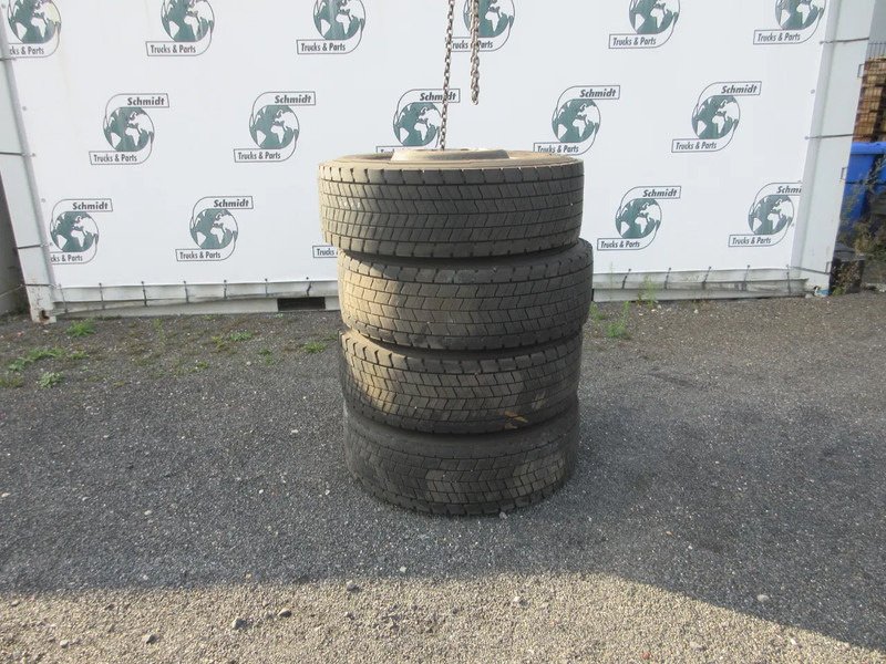 Continental 315/70R 22.5 CONTINENTAL BANDEN 4 STUKS MET STAAL WIEL - Däck för Lastbil: bild 4 Continental 315/70R 22.5 CONTINENTAL BANDEN 4 STUKS MET STAAL WIEL - Däck för Lastbil: bild 4