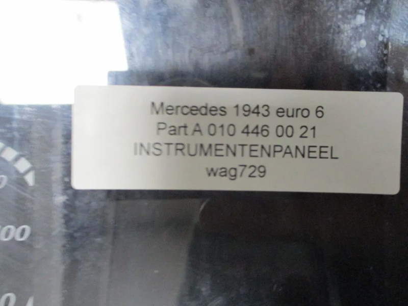 Mercedes-Benz A 010 446 00 21 INSTRUMENTENPANEEL MERCEDES ACTROS EURO 6 - Instrumentbräda för Lastbil: bild 2 Mercedes-Benz A 010 446 00 21 INSTRUMENTENPANEEL MERCEDES ACTROS EURO 6 - Instrumentbräda för Lastbil: bild 2