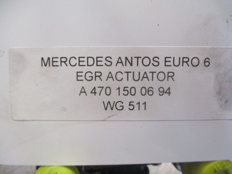 Mercedes-Benz ANTOS A 470 150 06 94 EGR ACTUATOR EURO 6 - Motor och reservdelar för Lastbil: bild 2 Mercedes-Benz ANTOS A 470 150 06 94 EGR ACTUATOR EURO 6 - Motor och reservdelar för Lastbil: bild 2