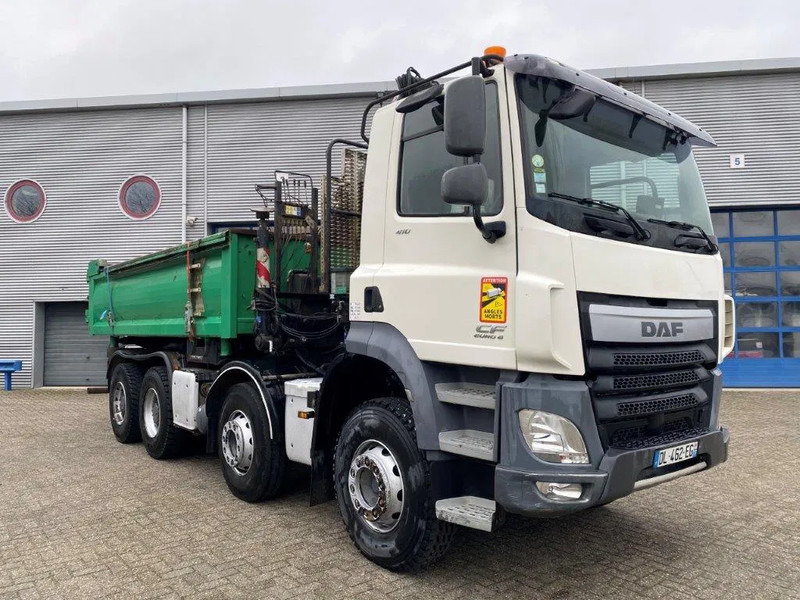 DAF CF410 / 8X4 / BIG AXLE / FULL-STEEL /2 SIDE TIPPER/ ONLY:363247 KM / AUTOMATIC / EURO-6 / 2014 - Kranbil: bild 2 DAF CF410 / 8X4 / BIG AXLE / FULL-STEEL /2 SIDE TIPPER/ ONLY:363247 KM / AUTOMATIC / EURO-6 / 2014 - Kranbil: bild 2